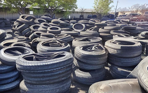 废旧轮胎回收利用成环保热点，保护环境健康共享